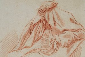 Sanguine vestale Jean Barbault Palais Mancini personnage drapé (2)
