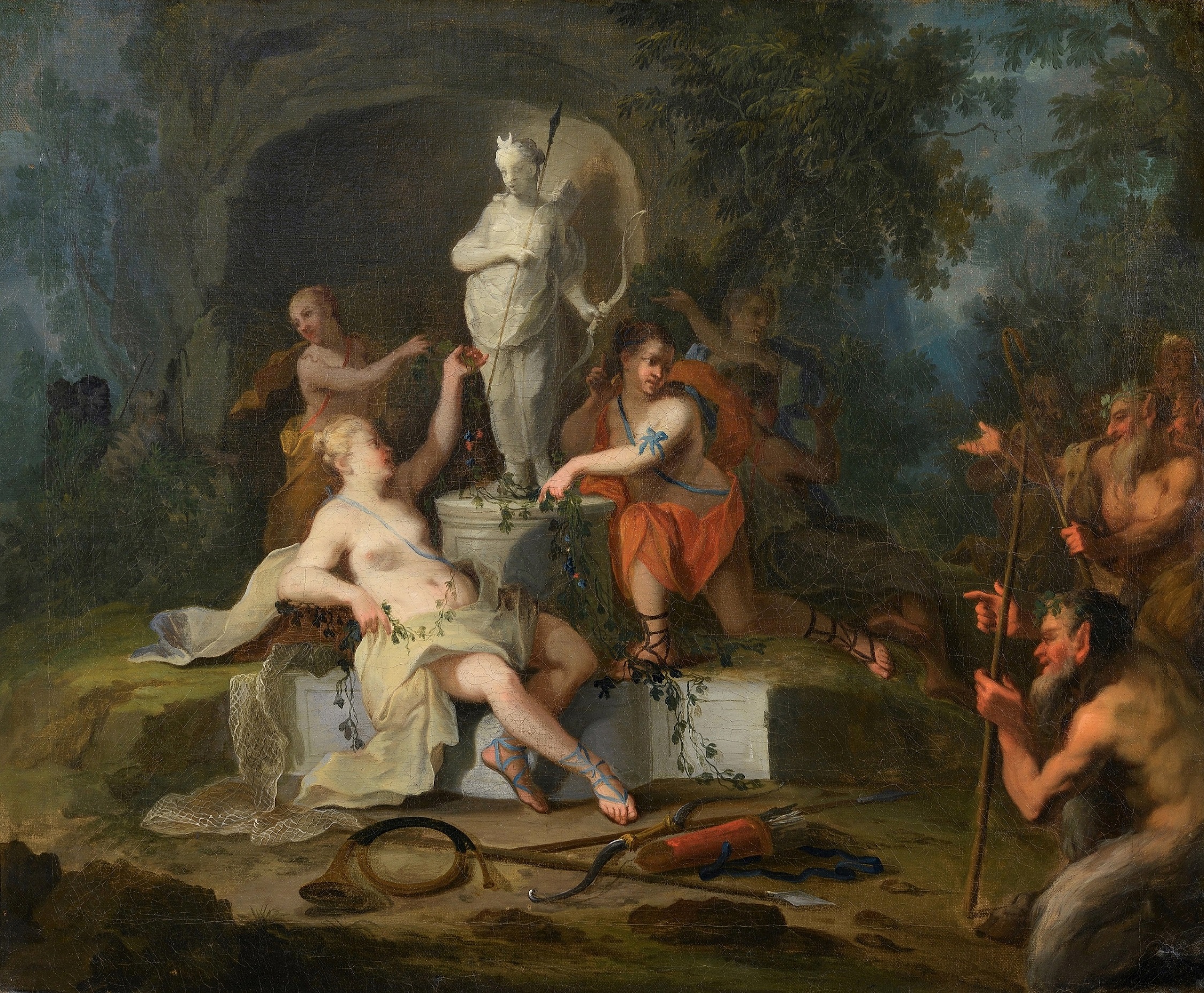 Johann Heinrich Keller Hommage à Diane red