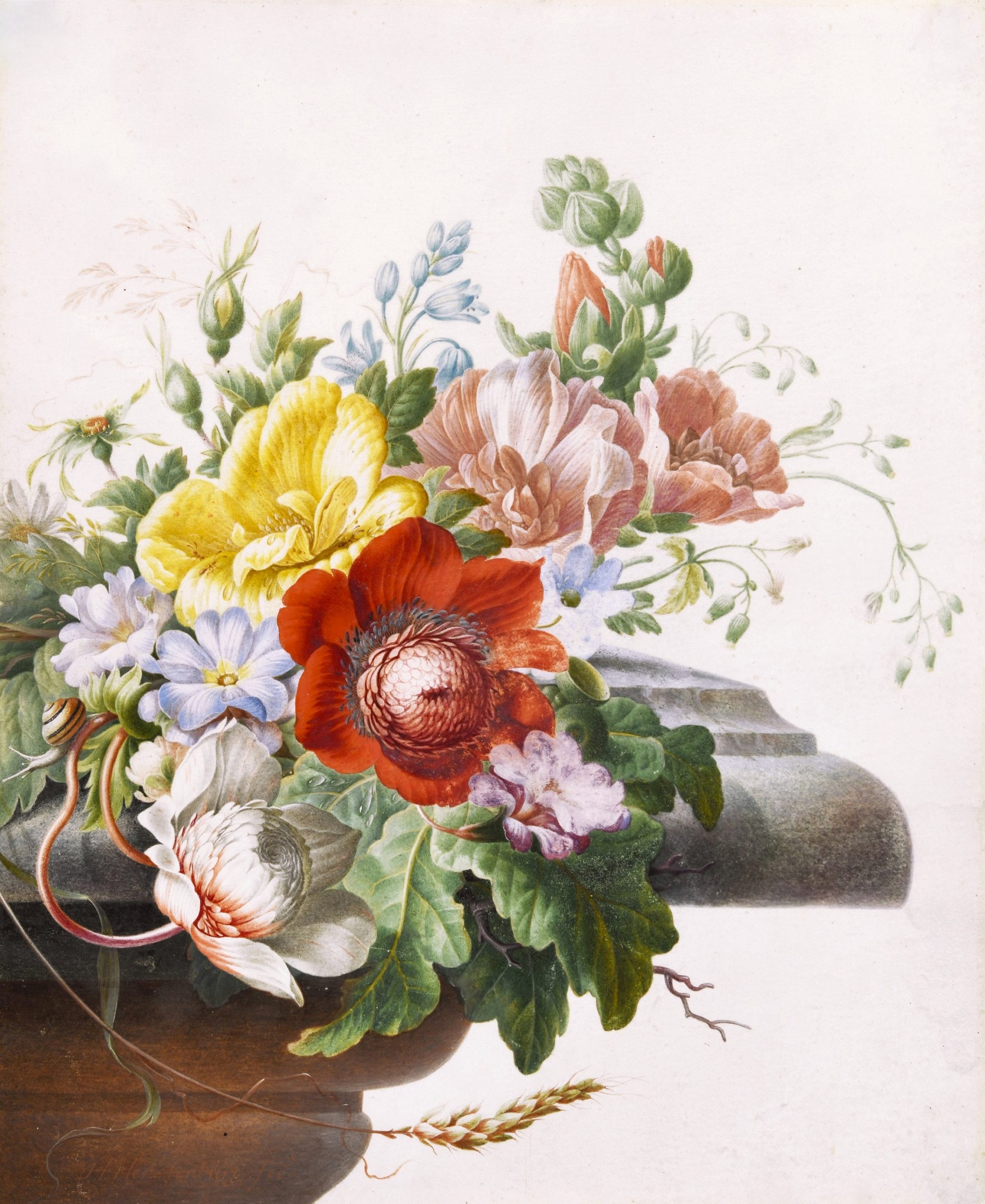 Henstenburgh Herman Fleurs entablementr