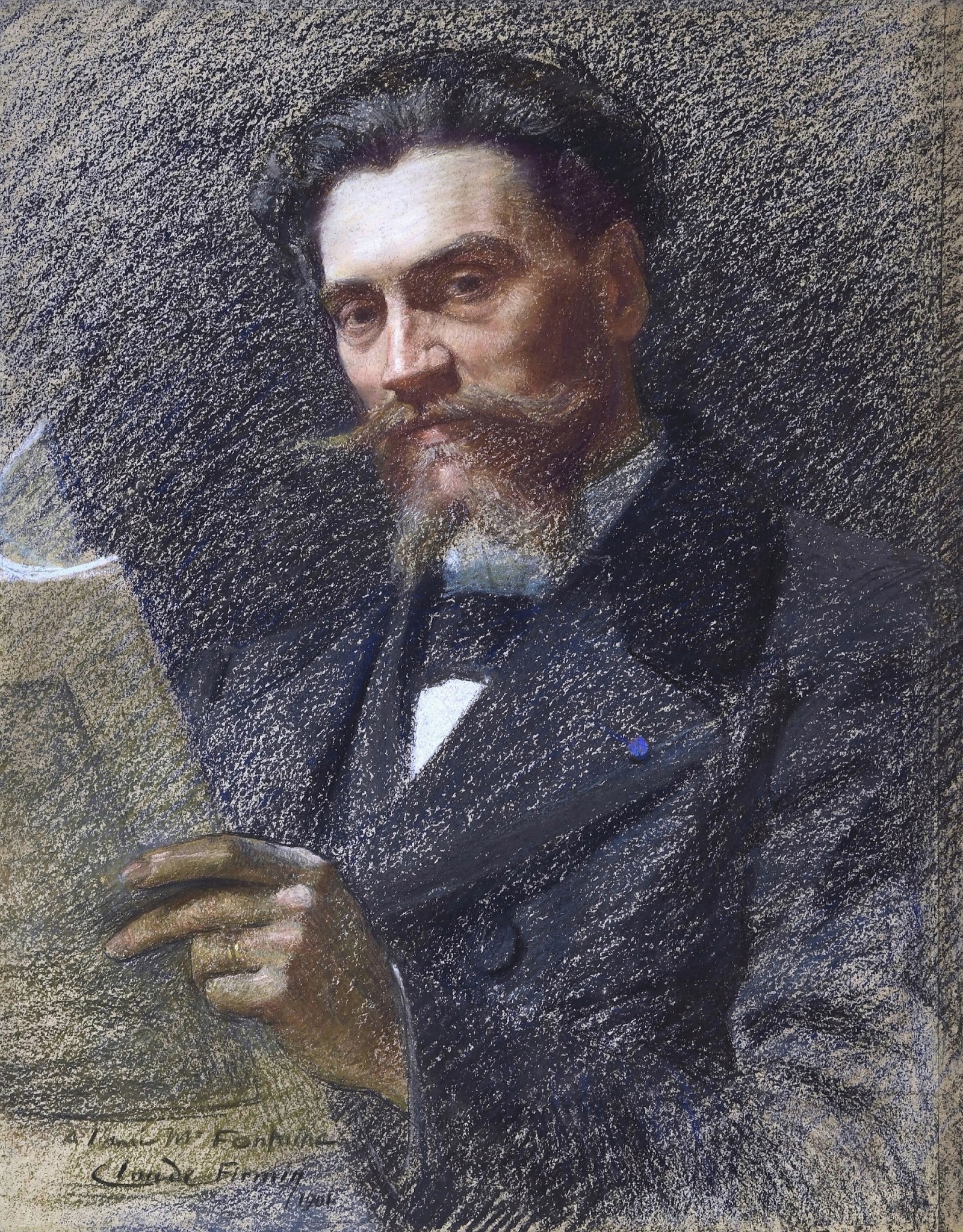 Portrait Arthur Fontaine Claude Firmin r