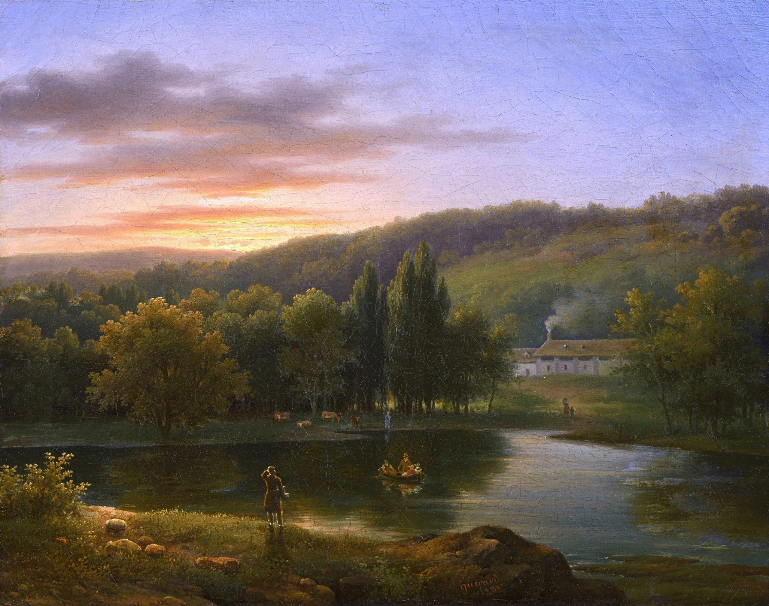 Charles Jean Guerard Rayons du soleil r